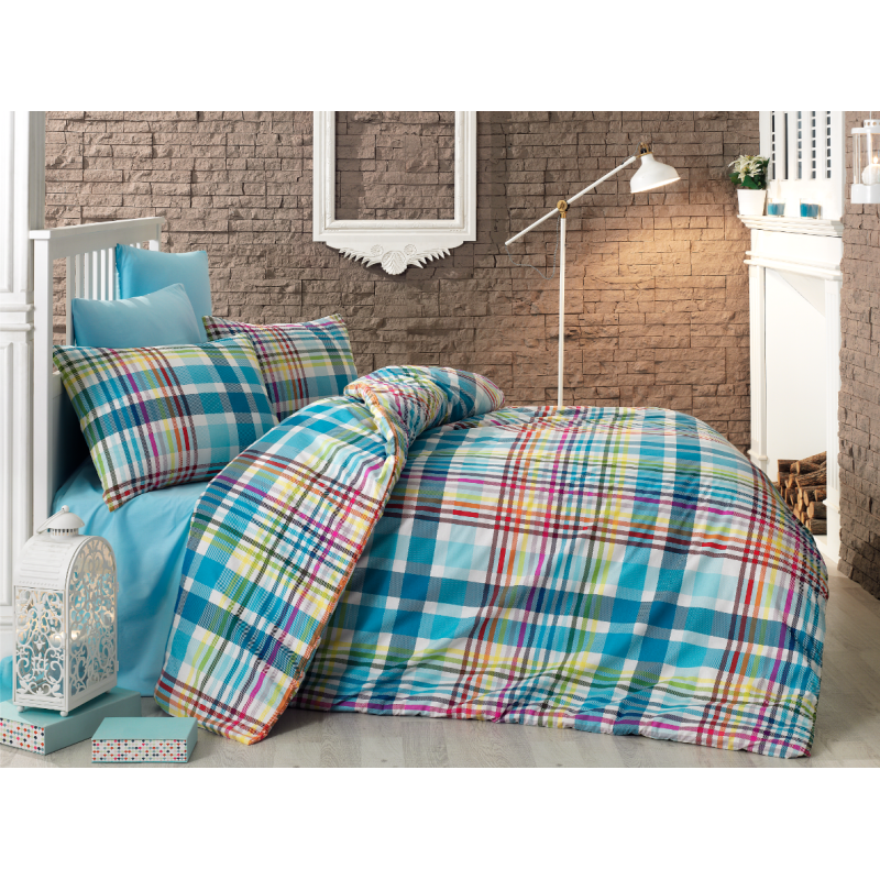 Комплект постельного белья Majoli Multicolor v1