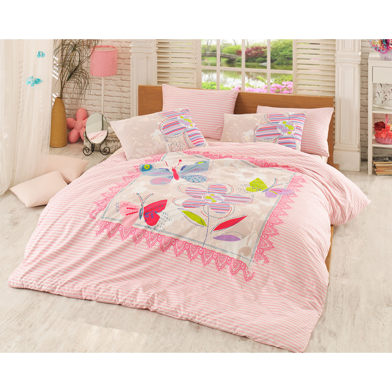 Комплект постельного белья Majoli Trendy v2 Pink