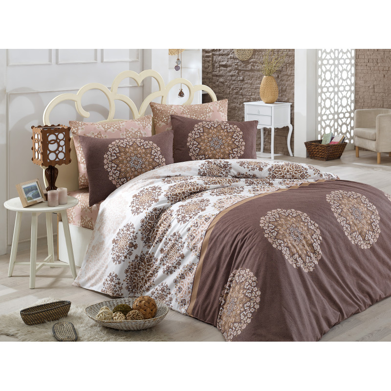 Постельный комплект Majoli Oscar v5 Brown
