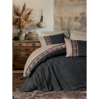 Комплект постельного белья Cotton Box Folk Art Yamka Беж
