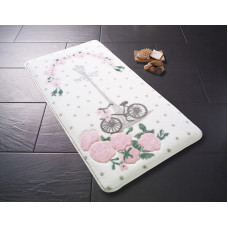 Коврик для ванной Confetti Vintage Bike Pink 57*100
