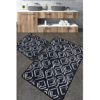 Набор ковриков для ванной комнаты Chilai Home CENERO 60*100+50*60
