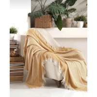 Плед Diva Lina Yellow 170x200