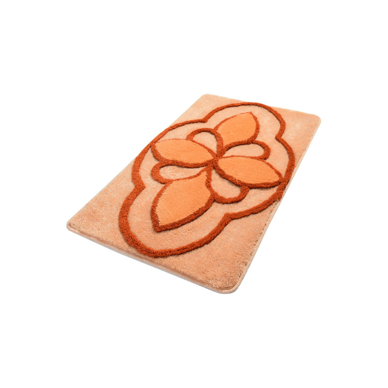 Ванный коврик Chilai Home Lucca лососевого цвета 60*100
