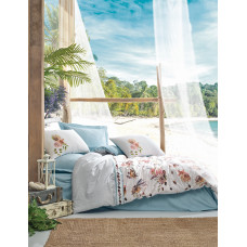 Комплект постельного белья Cotton box Pebbly Mavi 200x220
