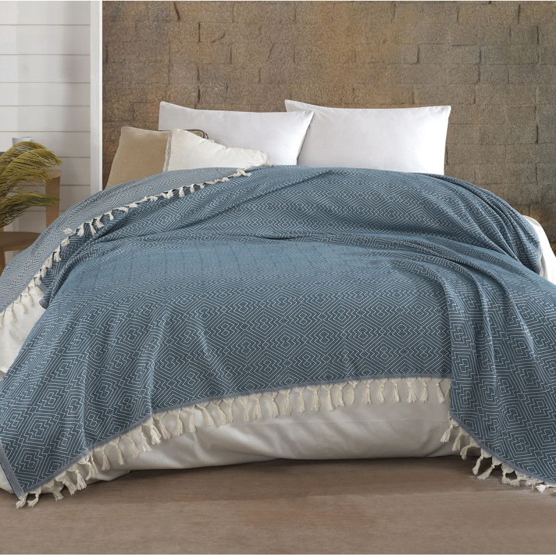 Плед Diva Summer Синий 205*200
