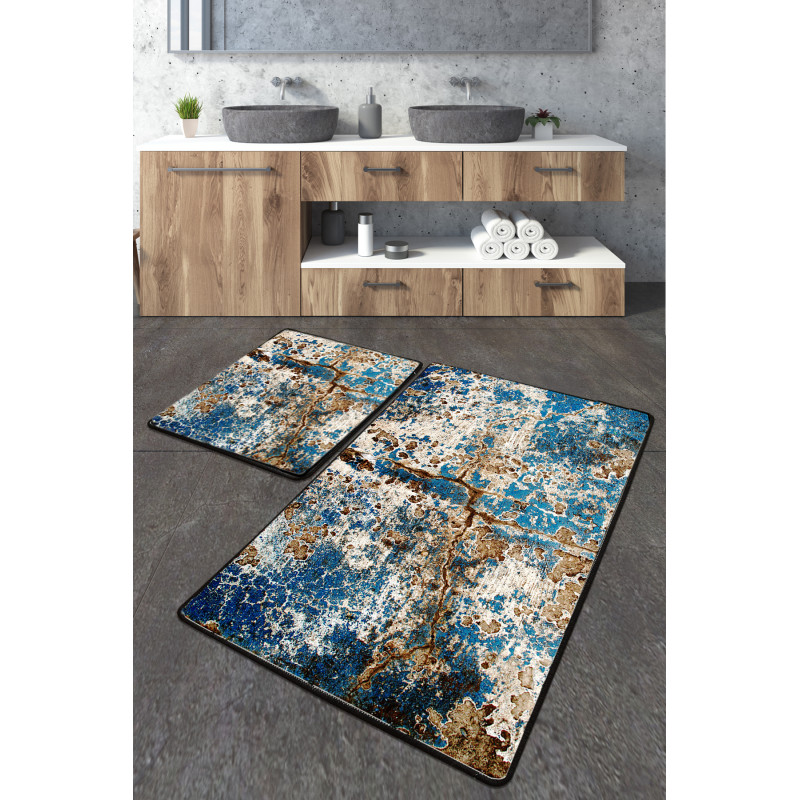 Набор ковриков для ванной Chilai Home BE LOST BANYO HALISI DJT 60x100+50x60
