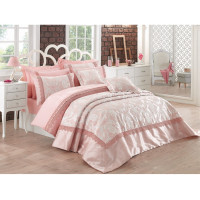 Покрывало Cotton box Delux Belleza Pudra
