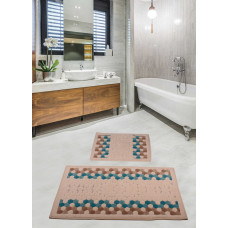 Набор ковриков для ванной комнаты Diva Double Blue 60*100+50*60
