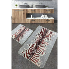 Набор ковриков для ванной комнаты Chilai Home SEVRA 60*100+50*60
