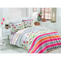 Постельный комплект Majoli Greenhouse Kirmizi
