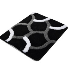 Ванный коврик Chilai Home Elegant Siyah 50x60
