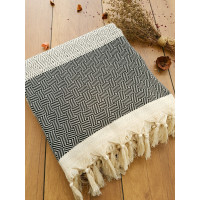 Плед Diva Monika  Black 205*200