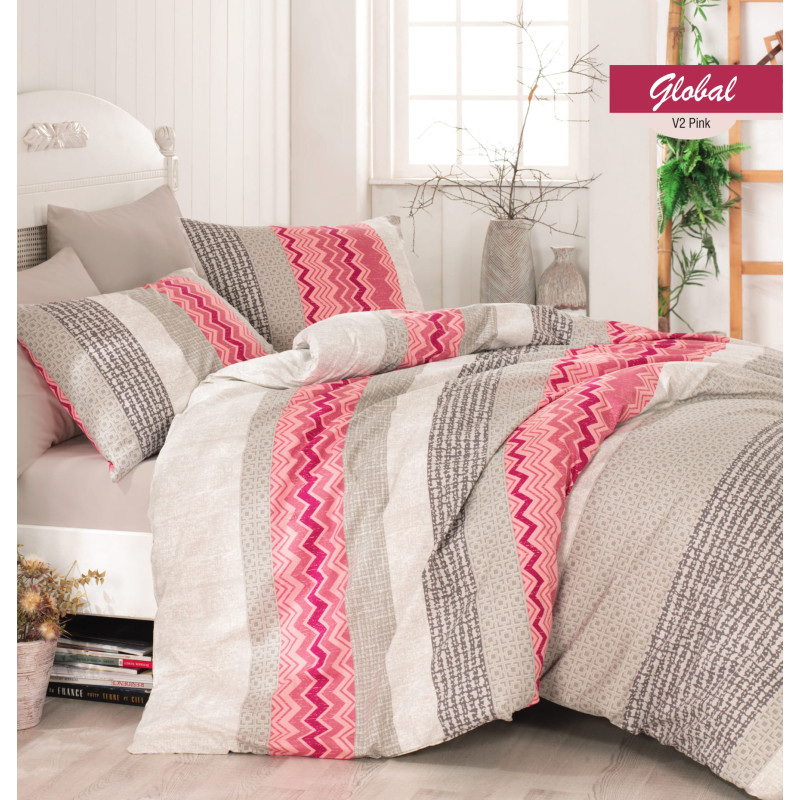 Комплект постельного белья Majoli Global Pembe