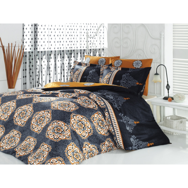 Постельное белье Majoli ранфорс Alonzo v2 200x220
