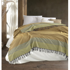 Плед Diva Special Горчичный 205*200
