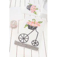Коврик для ванной Chilai Home Alacati Pink