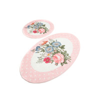 Набор ковриков для ванной Chilai Home COCO DJT 60x100+50x60
