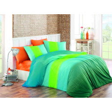 Комплект постельного белья Majoli Colorful Blue