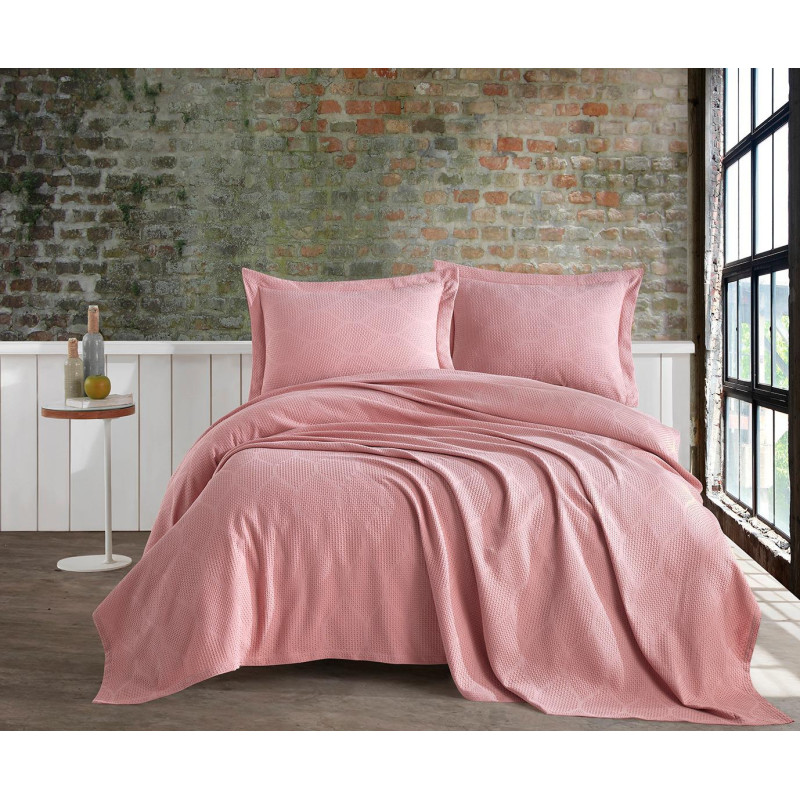 Покрывало Дива Сатин Пудра 220х240
