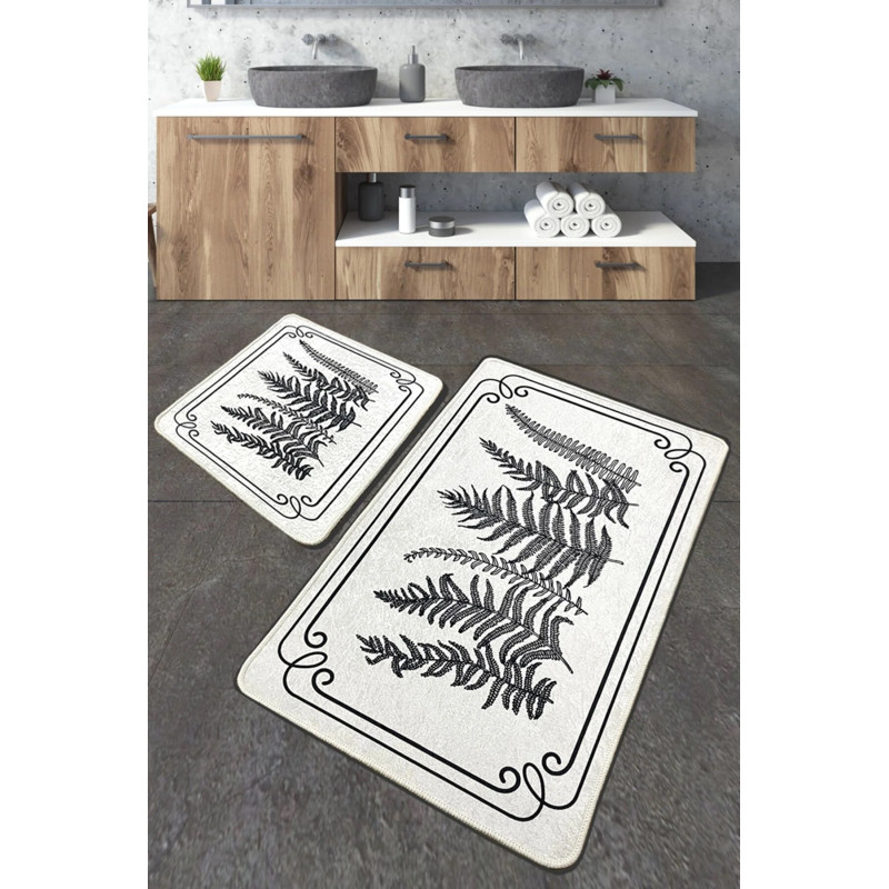 Коврик для ванной комнаты Chilai Home TOKYO 60*100+50*60
