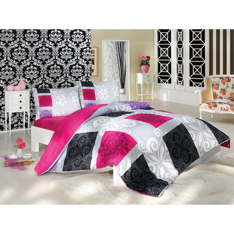 Постельное белье Majoli ранфорс Sedef v1 200x220
