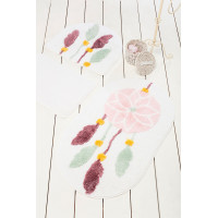 Коврик для ванной Chilai Home Ruya White