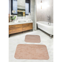 Набор ковриков для ванной комнаты Diva Gold Cream   60*100+50*60