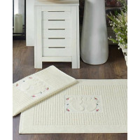 Напольное полотенце Diva Aliya Cream 50x70