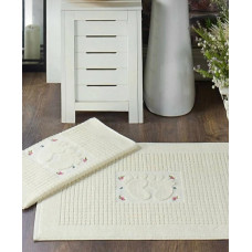 Напольное полотенце Diva Aliya Cream 50x70