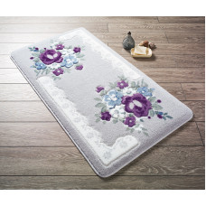 Коврик для ванной Confetti June Purple 55*57
