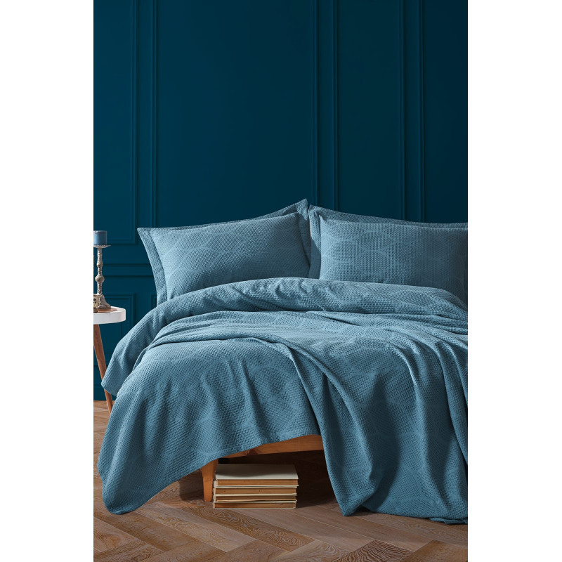 Покрывало Diva Сатин Blue 220x240
