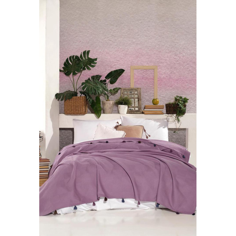 Плед Diva Ziller Фиолетовый 220x230
