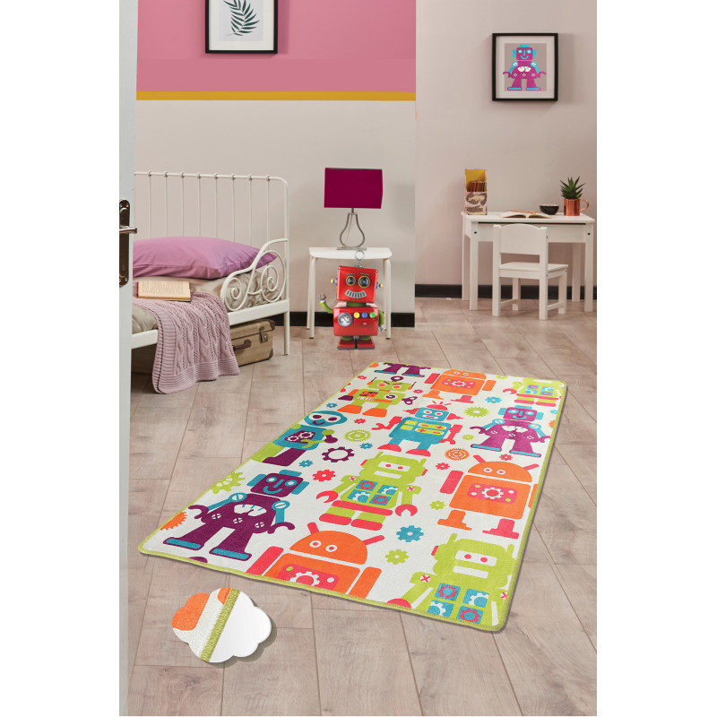 Коврик в детскую комнату Chilai Home ROBOT RENKLI 100*160
