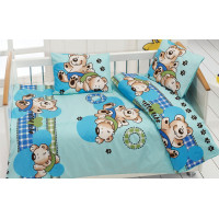 Постельное белье Class Ayicik v3 Mavi 100x150