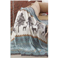 Плед Diva Geyik Green 150x220