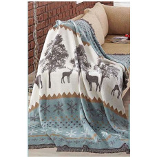 Плед Diva Geyik Green 150x220
