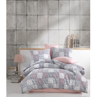 Комплект постельного белья Majoli Ceramica v2 Powder 200x220