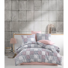 Комплект постельного белья Majoli Ceramica v2 Powder 200x220