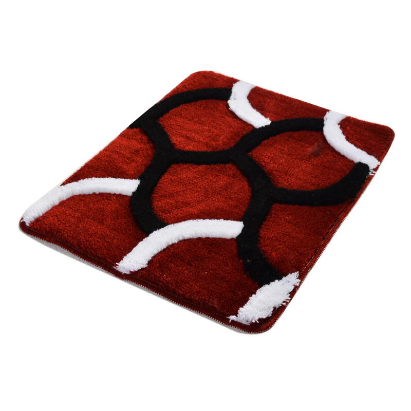 Коврик для ванной Chilai Home Elegant Kirmizi 50x60
