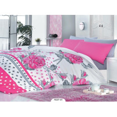 Постельное белье Zambak ранфорс 7637-01 200x220
