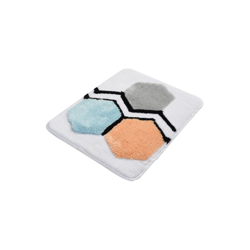 Коврик для ванной Chilai Home Petek цветной 50*60
