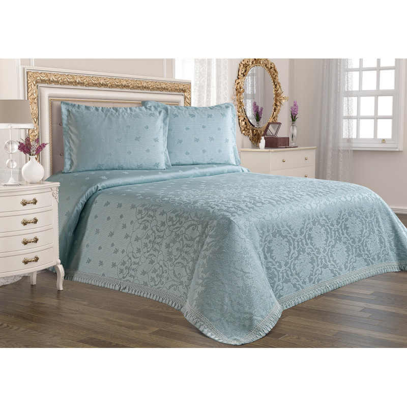 Покрывало Tropik home Алегра Минт
