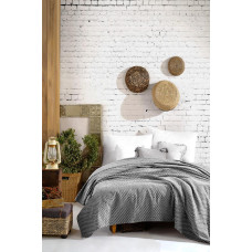 Плед Diva Sude Black 220x240
