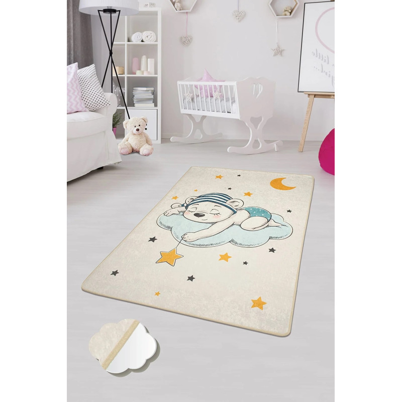 Коврик в детскую комнату Chilai Home Sleep экрю 100*160

