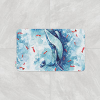 Ванный коврик Tabe Whale 60x100
