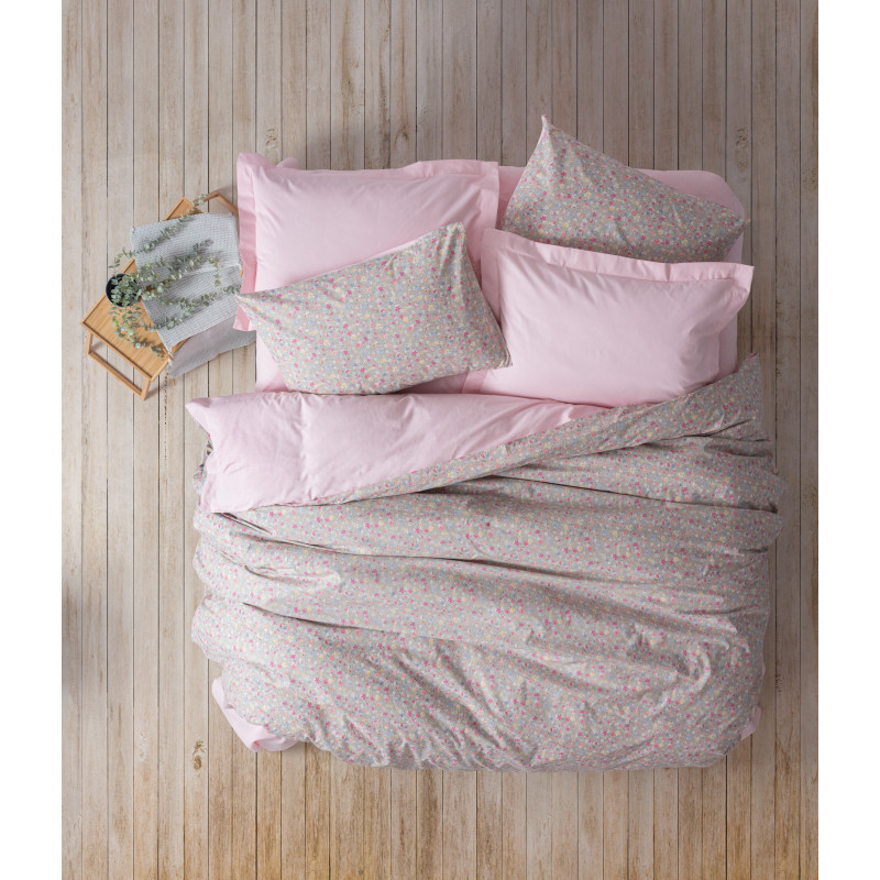 Комплект постельного белья Cotton Box Petite Sihu Pembe 200x220

