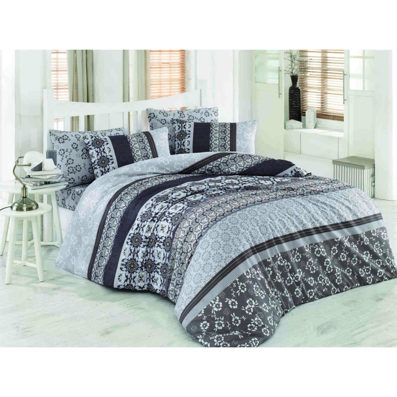 Комплект постельного белья Majoli Rabina Kahve