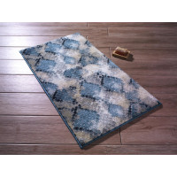 Ванный коврик Confetti Snakeskin Mavi 80*140
