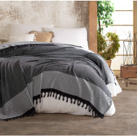 Плед Diva  Lake Black   205*200